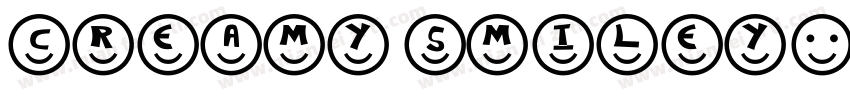 creamy smiley字体转换